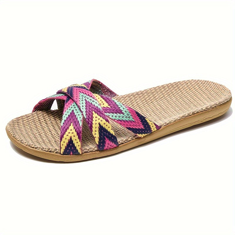 Women's Linen Slippers 515, Women Shoes
