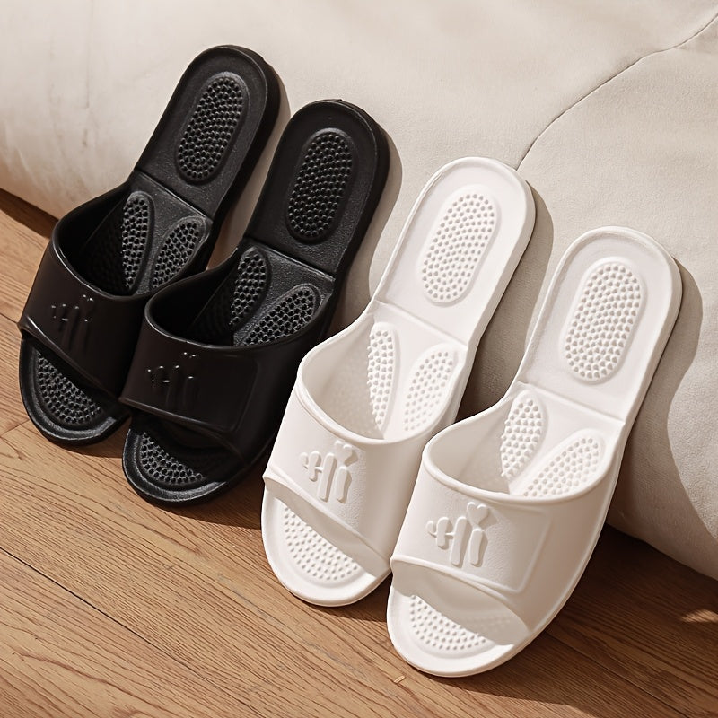Portable Travel Business Foldable Slippers Unisex, Suitable for Bedroom, Living Room, Wood Floor, Home, Bathroom, Foldable, Lightweight, Quick-Dry, Black/Pink/Khaki/White, Women Shoes