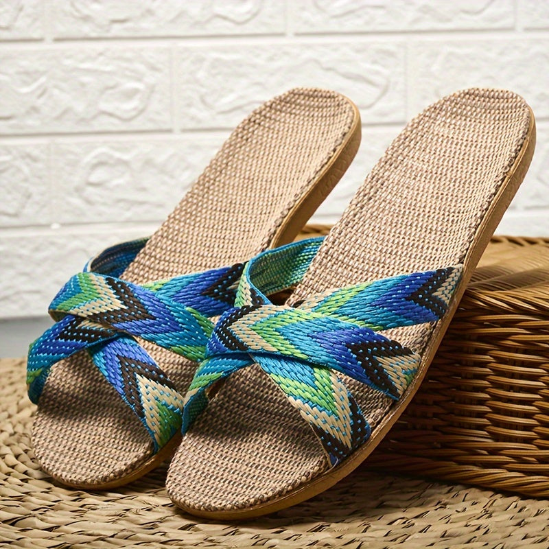 Women's Linen Slippers 515, Women Shoes