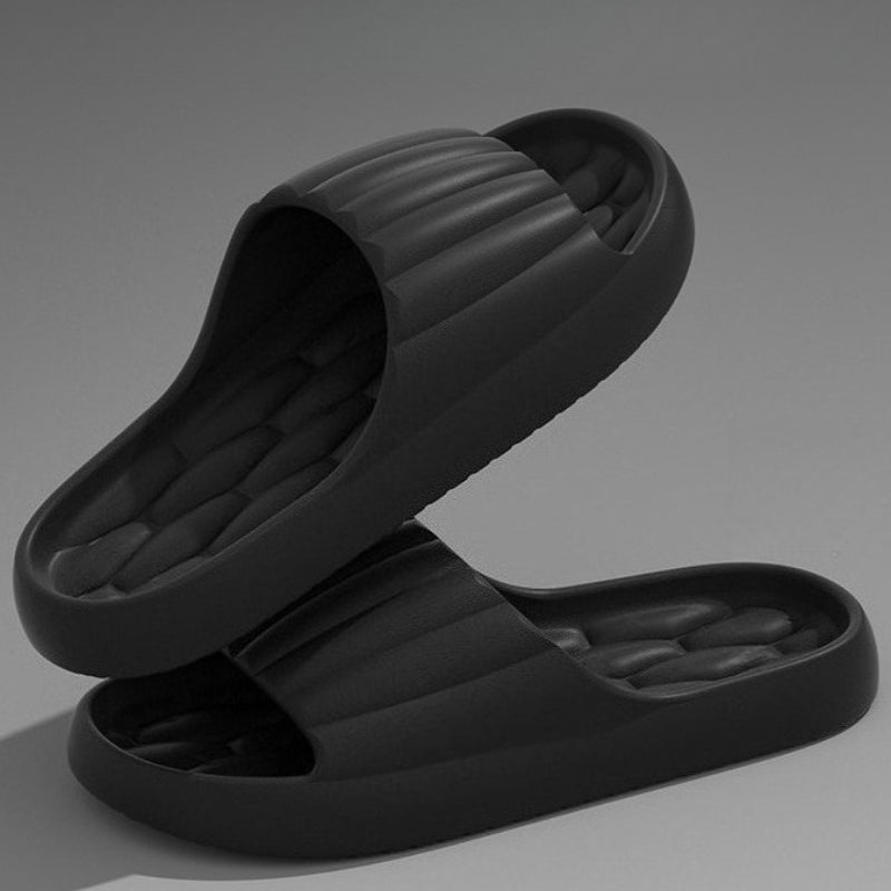 EVA Comfortable And Lightweight Slippers, Home And Outdoor Slippers, Men Couple Two-Color, Easy Bathroom Slippers, Men's Slippers, Fashionable Slippers, Suitable for All 4 Seasons, Men's Outdoor Slippers