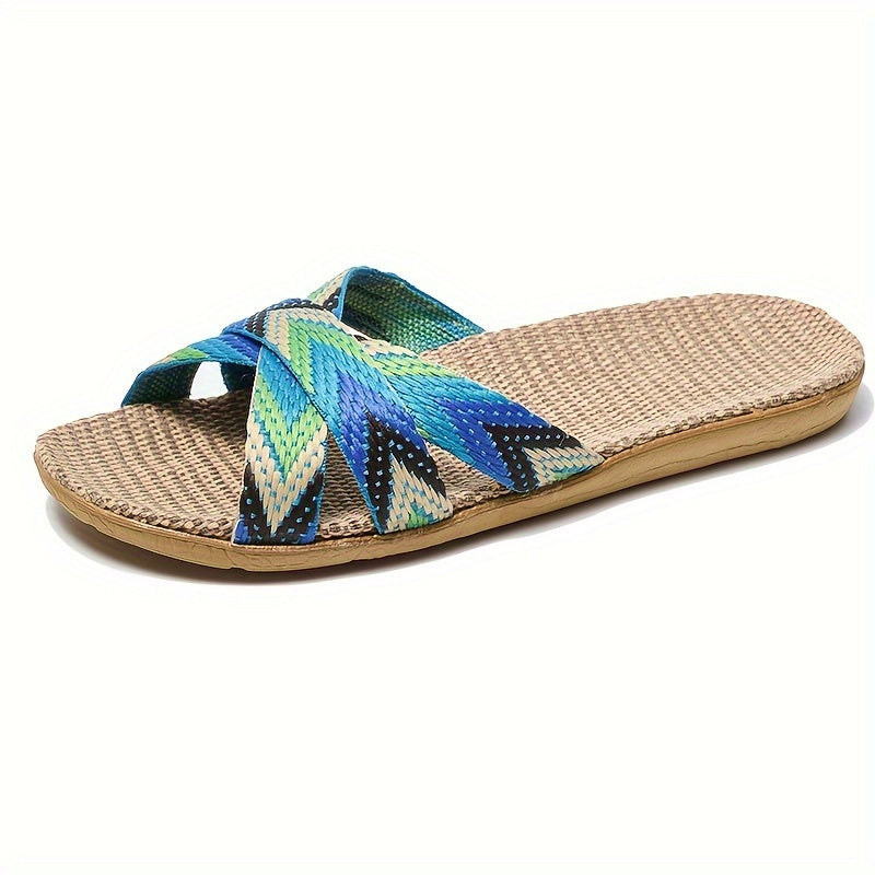 Women's Linen Slippers 515, Women Shoes